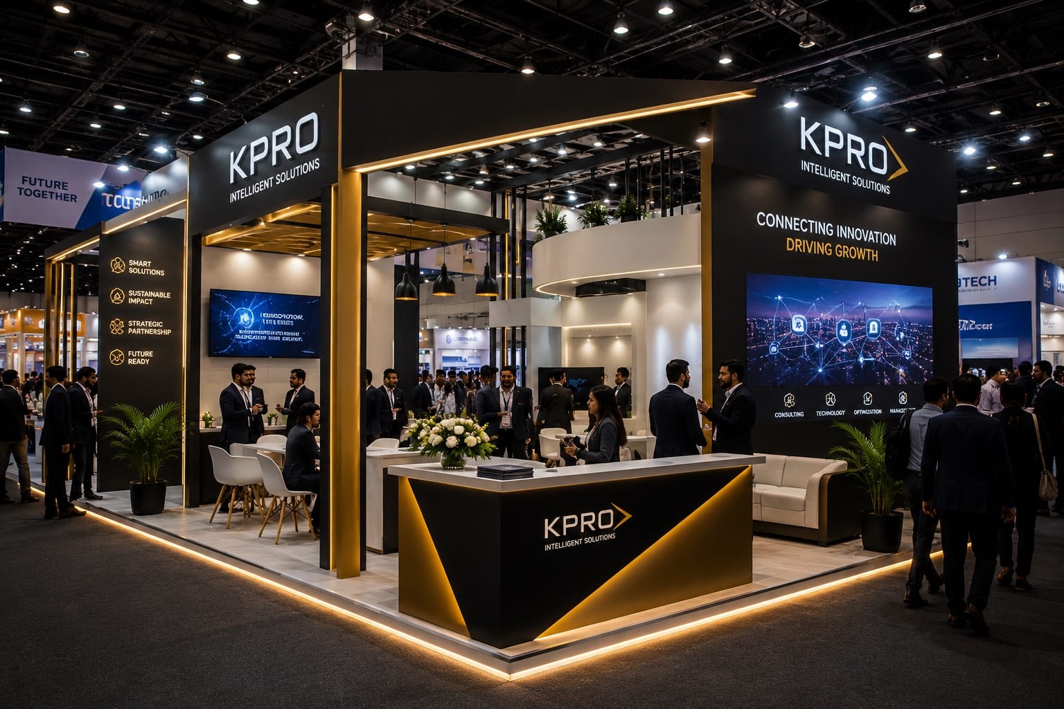 Exhibition stall build